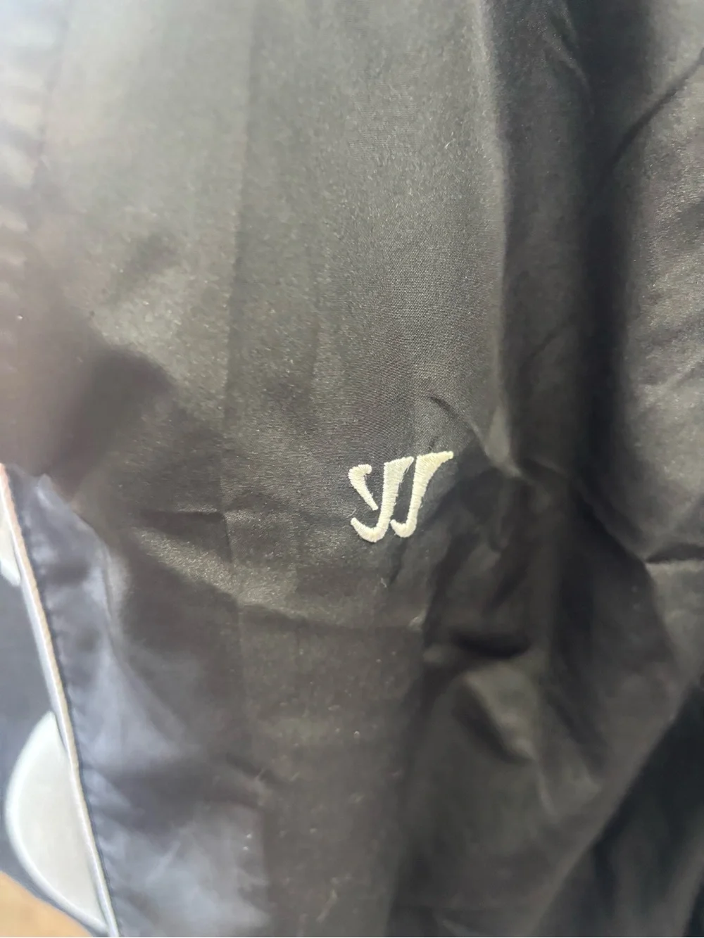 Y2K,Men's Black Jogger Track Pants with White Piping